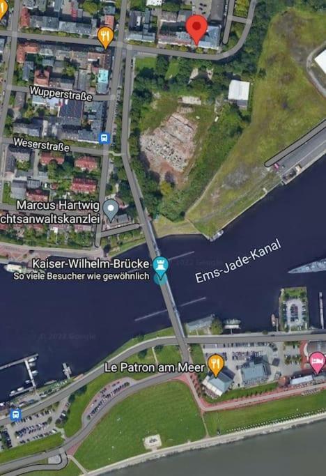 Direkt Am Suedstrand! Apartment Wilhelmshaven Ngoại thất bức ảnh